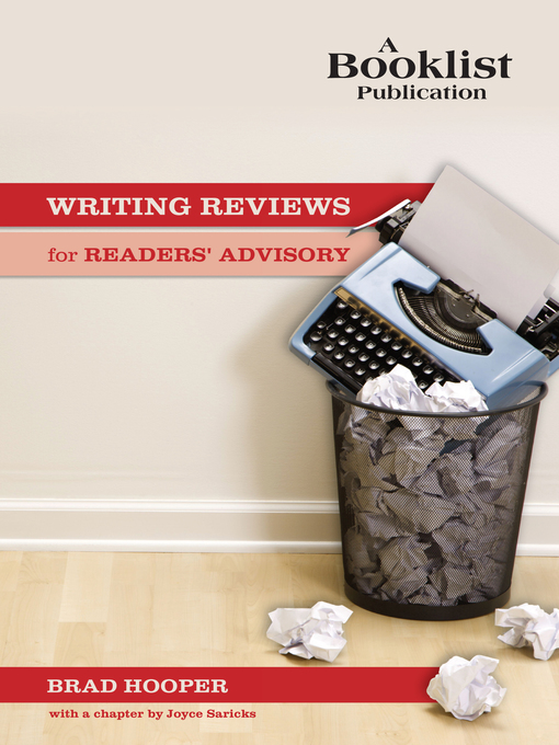 Title details for Writing Reviews for Readers' Advisory by Brad Hooper - Available